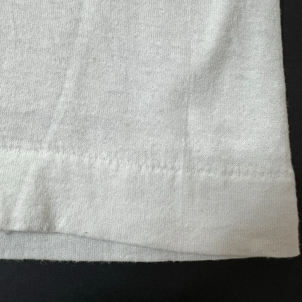 Vintage Joe Cool New York‎ Tshirt Single Stitch Size M White Puff Print Snoopy